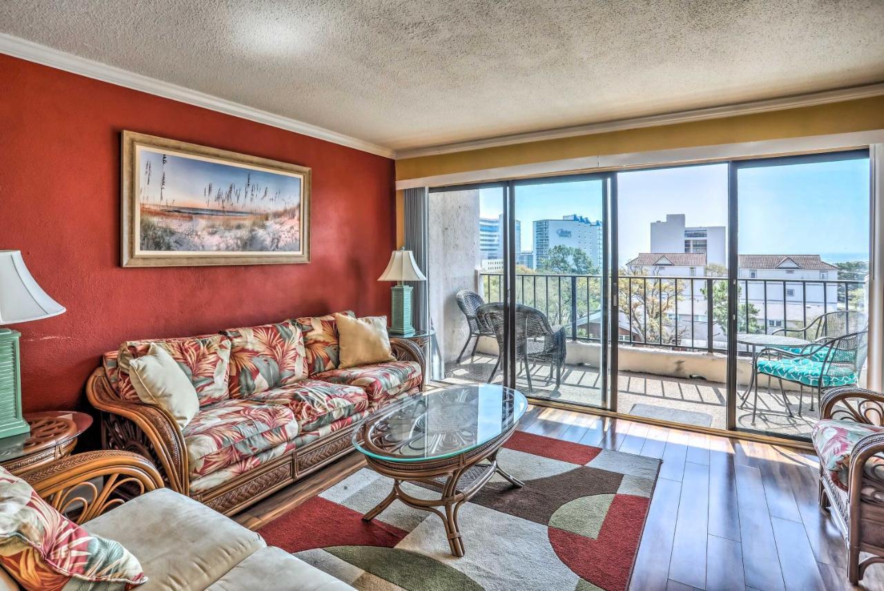 Myrtle Beach Condo, 1 Block To Ocean Shore! Exterior photo