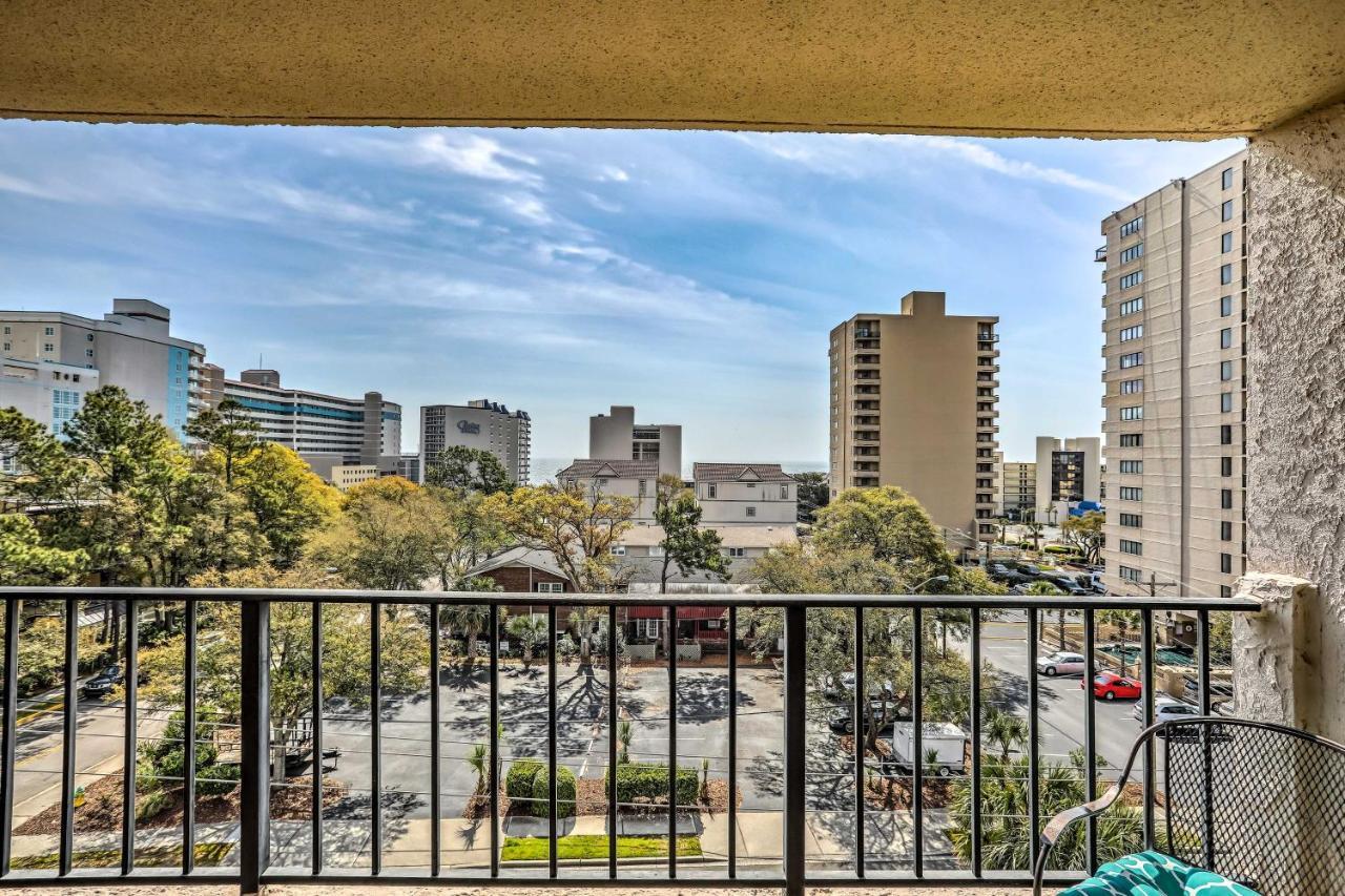 Myrtle Beach Condo, 1 Block To Ocean Shore! Exterior photo