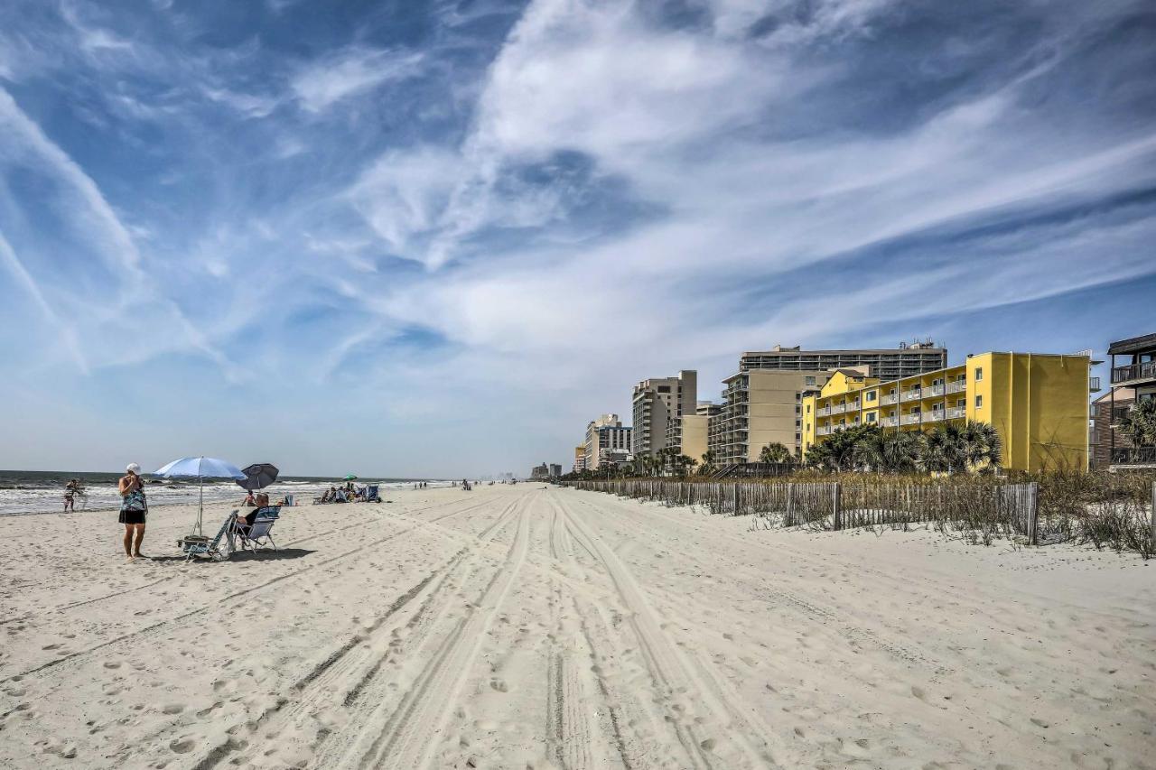 Myrtle Beach Condo, 1 Block To Ocean Shore! Exterior photo